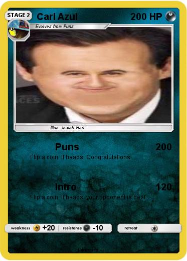 Pokemon Carl Azul