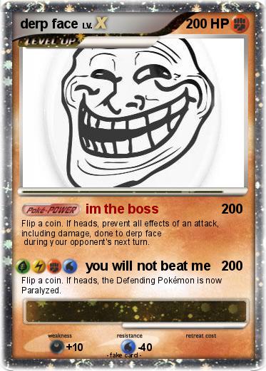 Pokemon derp face