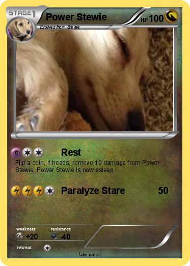 Pokemon Power Stewie