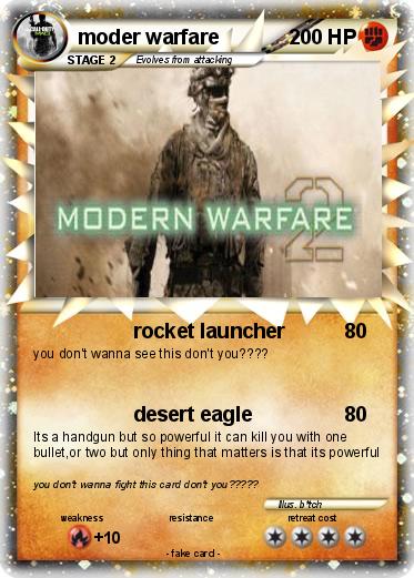 Pokemon moder warfare