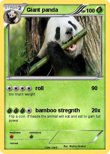 Pokemon Giant panda