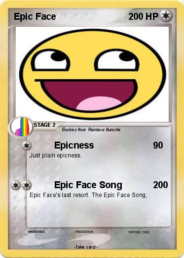 Pokemon Epic Face