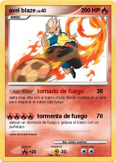 Pokemon axel blaze