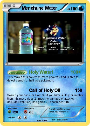 Pokemon Menehune Water