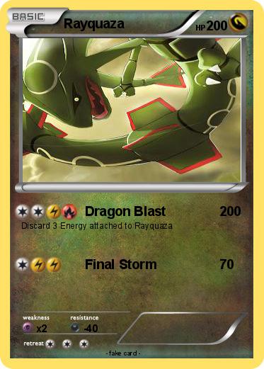 Pokemon Rayquaza