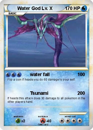 Pokemon Water God Lv. X