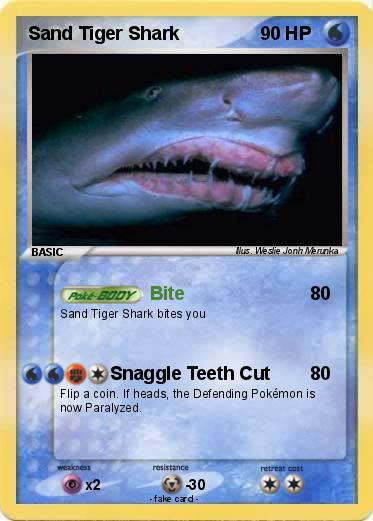 Pokemon Sand Tiger Shark
