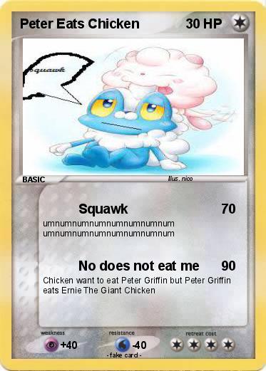 Pokemon Peter Eats Chicken
