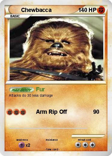 Pokemon Chewbacca
