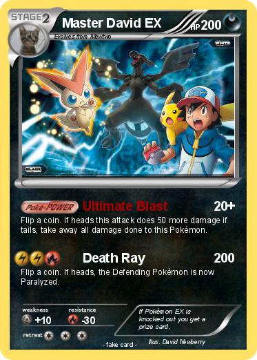 Pokemon Master David EX