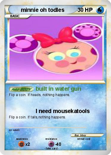 Pokemon minnie oh todles