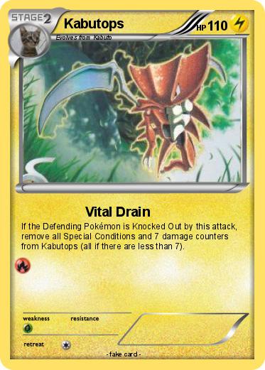 Pokemon Kabutops