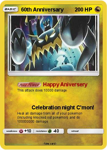Pokemon 60th Anniversary