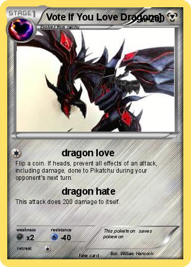 Pokemon Vote If You Love Dragons]