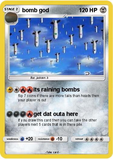 Pokemon bomb god