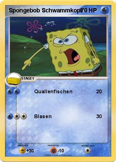 Pokemon Spongebob Schwammkopf