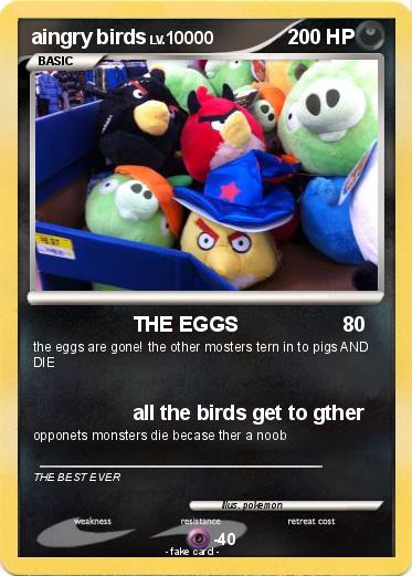 Pokemon aingry birds