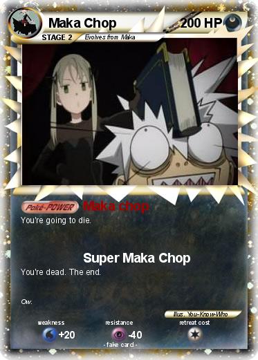 Pokemon Maka Chop
