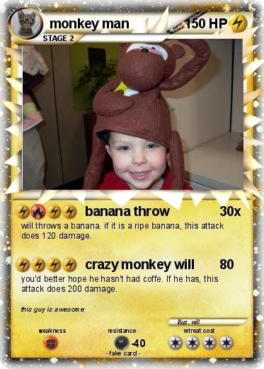 Pokemon monkey man