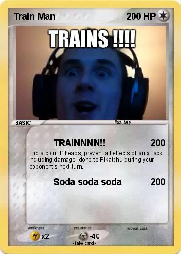 Pokemon Train Man