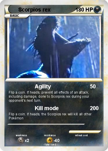 Pokemon Scorpios rex