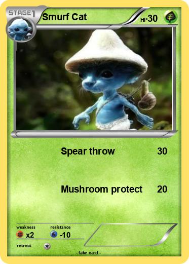 Pokemon Smurf Cat