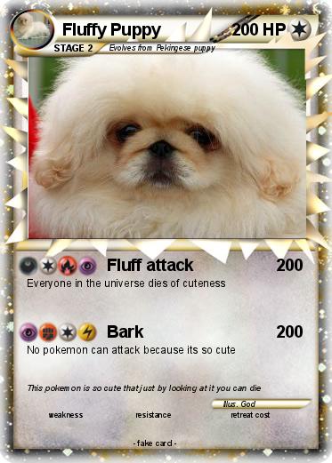 Pokemon Fluffy Puppy
