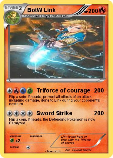 Pokemon BotW Link