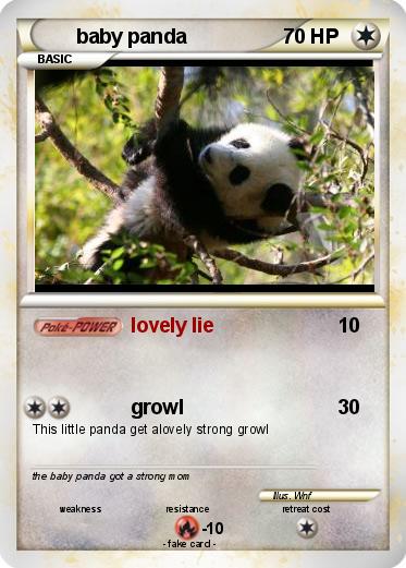 Pokemon baby panda