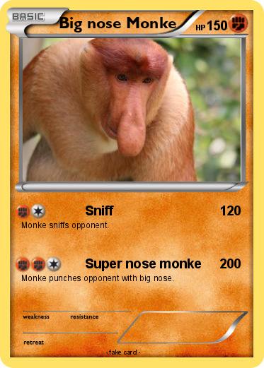 Pokemon Big nose Monke