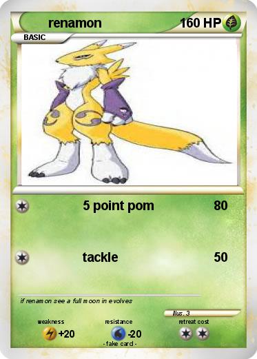 Pokemon renamon