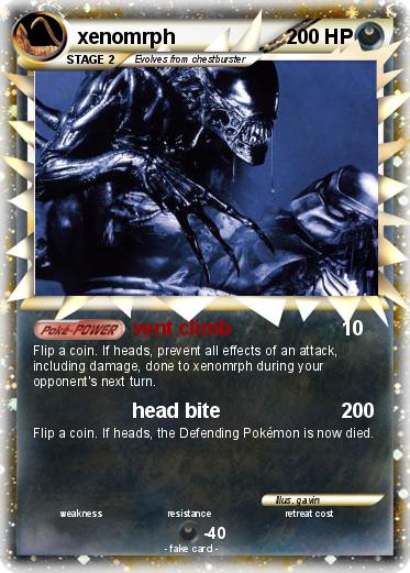 Pokemon xenomrph