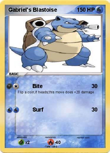 Pokemon Gabriel's Blastoise