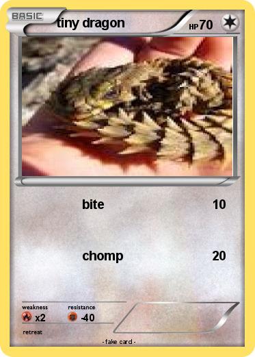 Pokemon tiny dragon