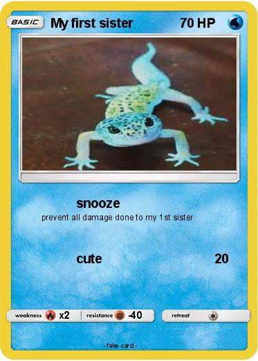 Pokemon My first sister
