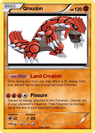 Pokemon Groudon