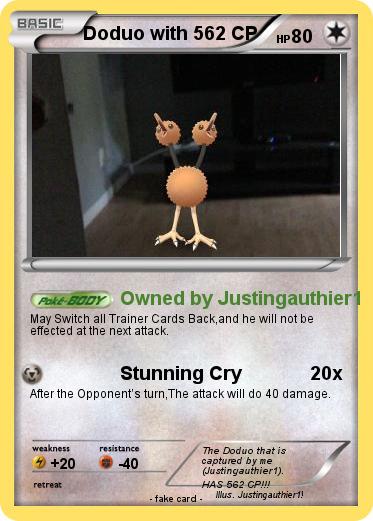 Pokemon Doduo with 562 CP