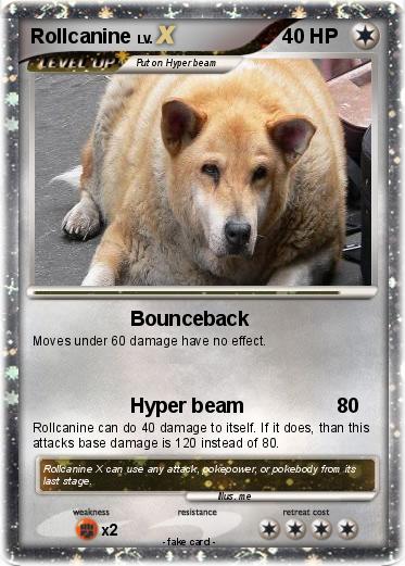 Pokemon Rollcanine