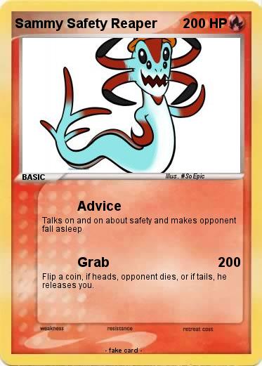 Pokemon Sammy Safety Reaper