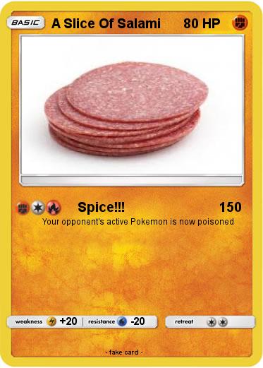 Pokemon A Slice Of Salami