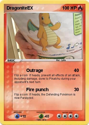 Pokemon DragoniteEX