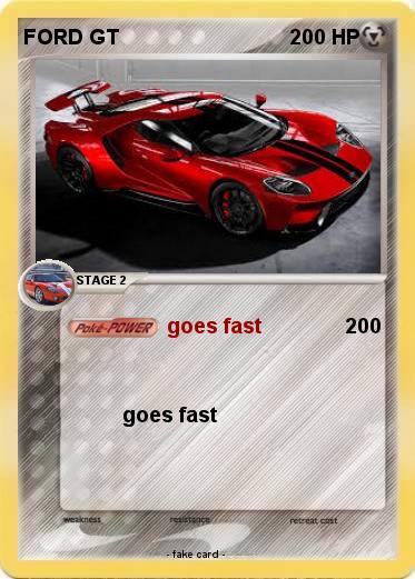 Pokemon FORD GT