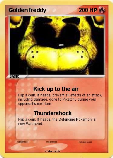 Pokemon Golden freddy