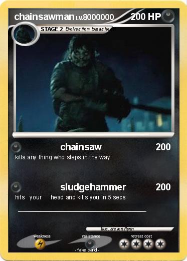 Pokemon chainsawman