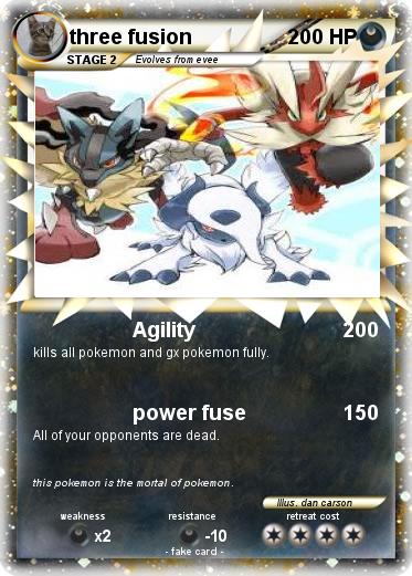 Pokemon three fusion
