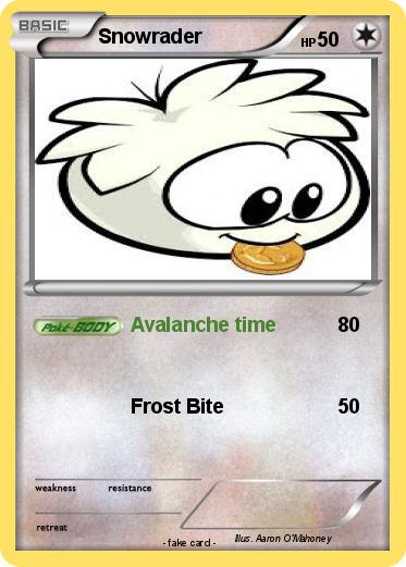 Pokemon Snowrader