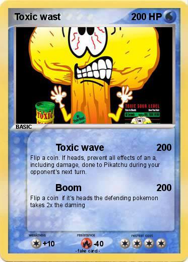 Pokemon Toxic wast