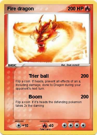 Pokemon Fire dragon