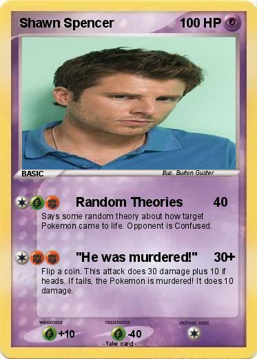 Pokemon Shawn Spencer