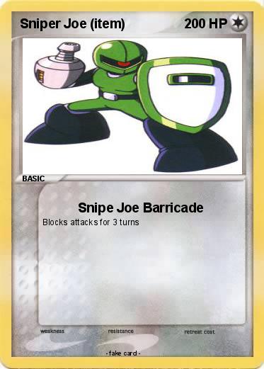 Pokemon Sniper Joe (item)